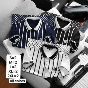 Stylish DG Stripe POLO Shirt by POLO