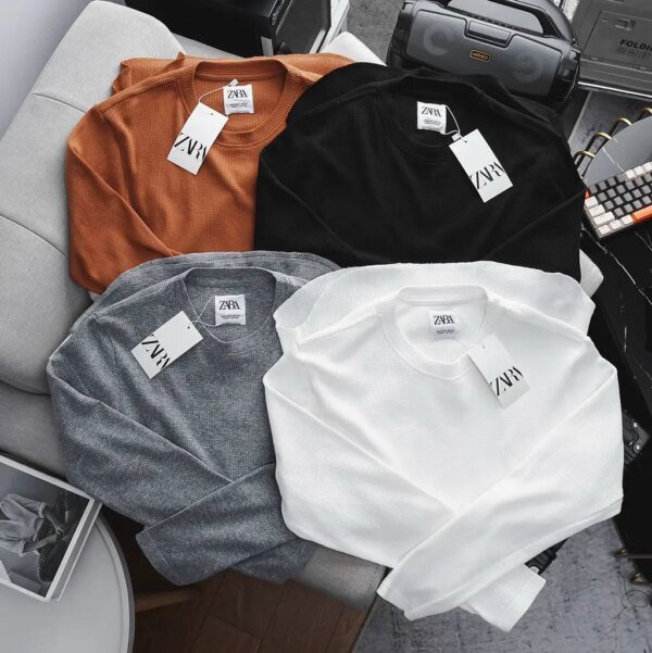 Zara Full Sleeve T-Shirt - Trendy Comfort for Every Occasion
