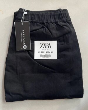 Stylish Men's Fit Twill Pants by Zara