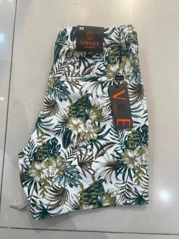 Versace Men's Above Knee Shorts - Trendy & Comfortable