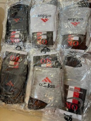 Cozy and Comfortable OK Fold Neck Socks by General