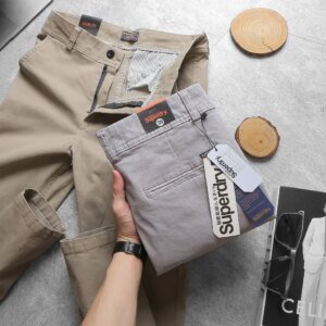 Superdry Twill Pants for Stylish Comfort