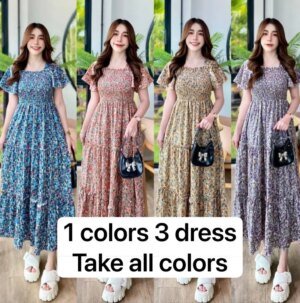 Enchanting Long Flower Dress for Every Occasion